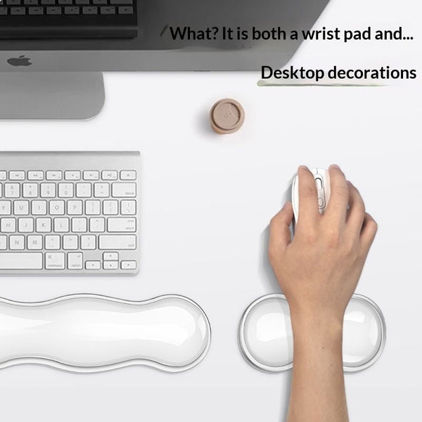 New Silicone Classic Keyboard Wrist Rest - WFH Outpost WFH Outpost
